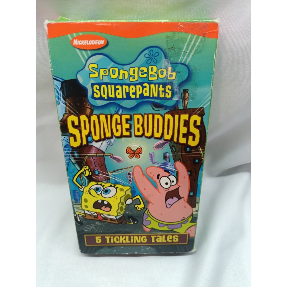 Spongebob Squarepants - Sponge Buddies (VHS, 2002)